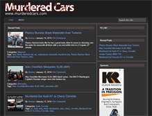 Tablet Screenshot of murderedcars.com